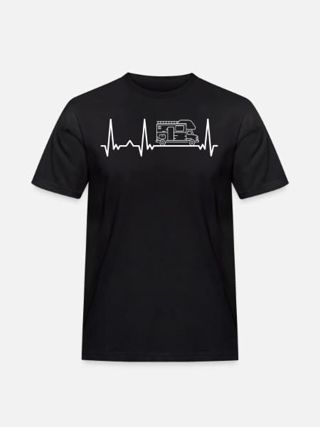 Camping Caravan Camper - Men's Workwear T-Shirt - black