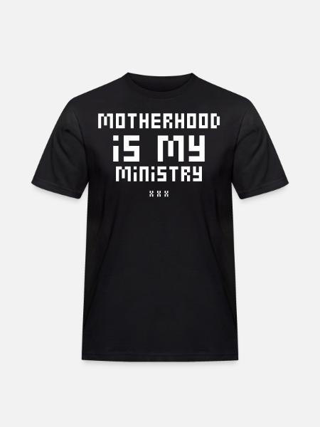 La maternité est mon ministère - T-shirt Workwear homme - noir