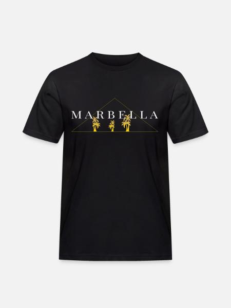 Marbella - Men's Workwear T-Shirt - black