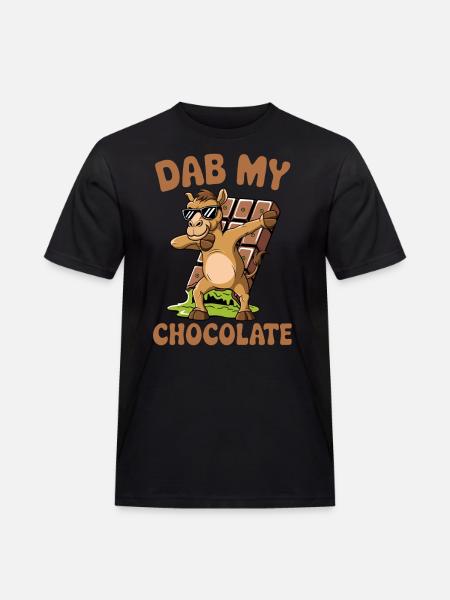 Dubai Dab my Chocolate - Men's Workwear T-Shirt - black