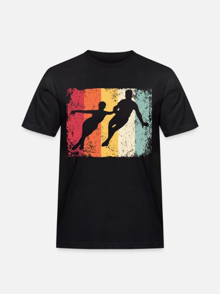 Figure Skating Figure Skating Ice Skating - Men's Workwear T-Shirt - black