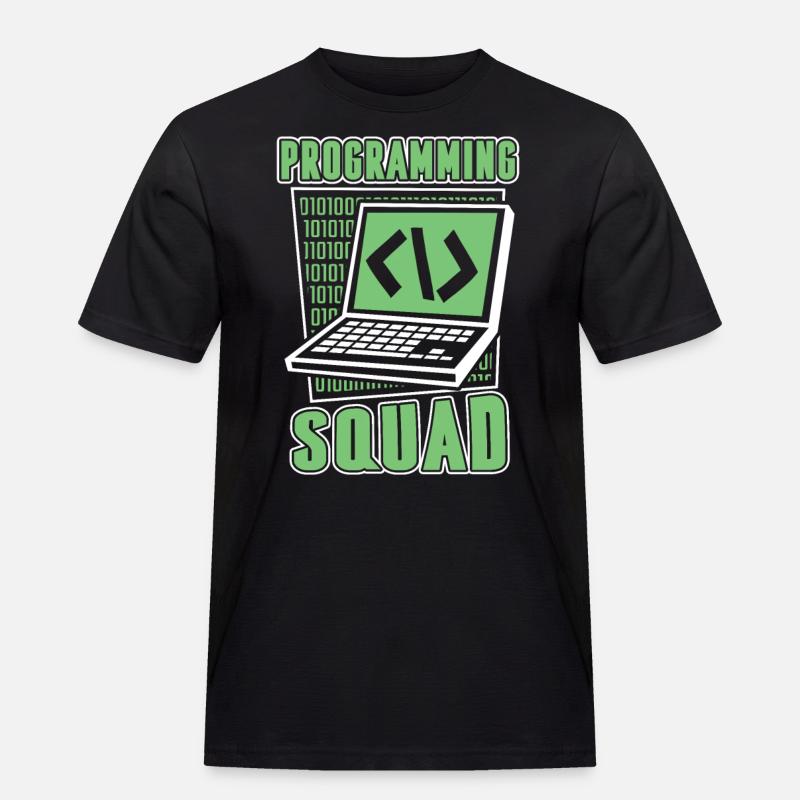 Développeur logiciel Programming Squad - T-shirt Workwear homme - noir