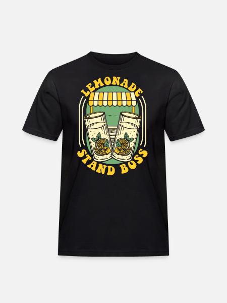 Leomande Stand Lemonade Lemonade - Men's Workwear T-Shirt - black