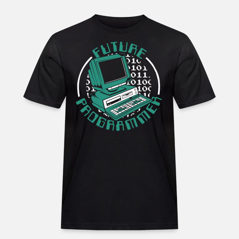 Future Programmer Softwareingenieur Developer - Männer Workwear T-Shirt - Schwarz