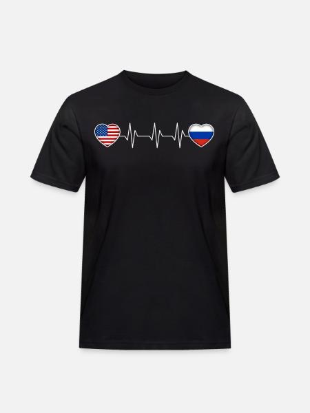Russie - T-shirt Workwear homme - noir