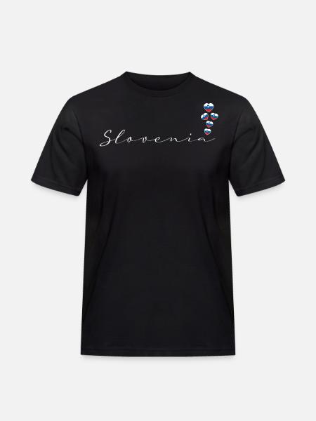 Slovenia - Men's Workwear T-Shirt - black