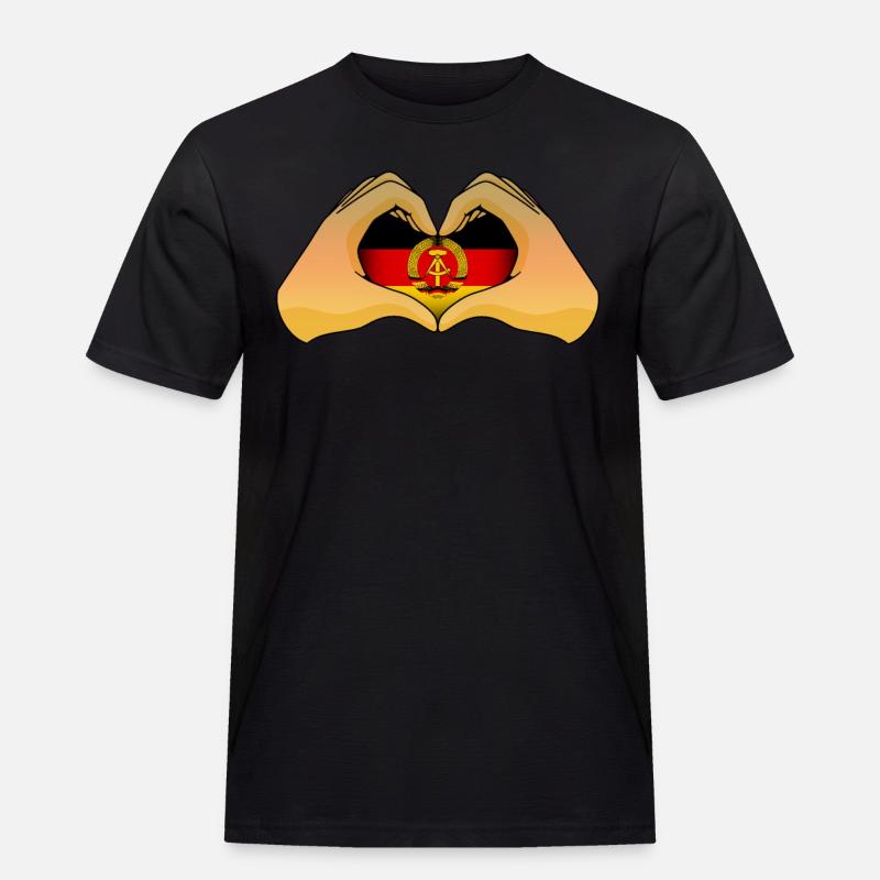 East Germany - Men's Workwear T-Shirt - black