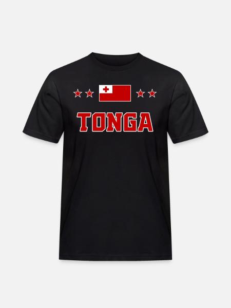 Tonga - Men's Workwear T-Shirt - black
