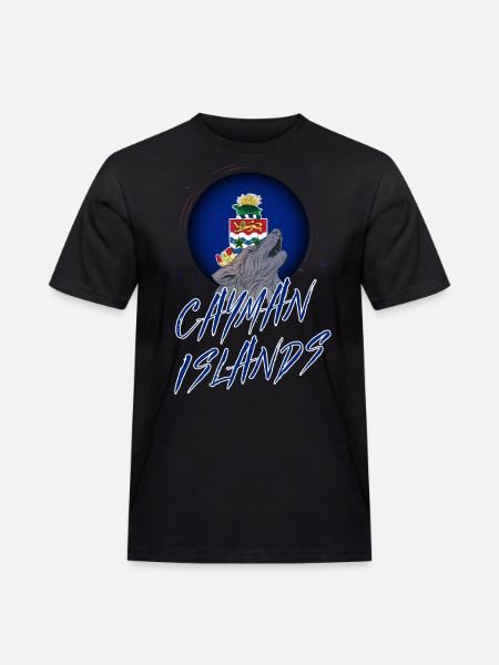 Cayman Islands - Men's Workwear T-Shirt - black