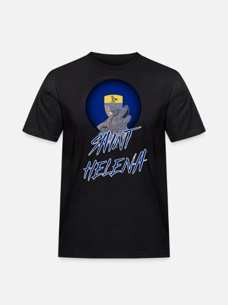 Saint Helena - Men's Workwear T-Shirt - black