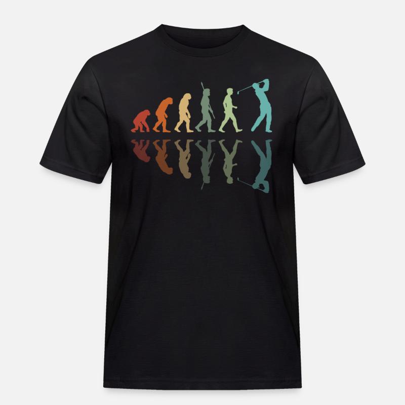 Golf Évolution - Golfer Évolution - T-shirt Workwear homme - noir