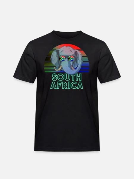 South Africa - Men's Workwear T-Shirt - black