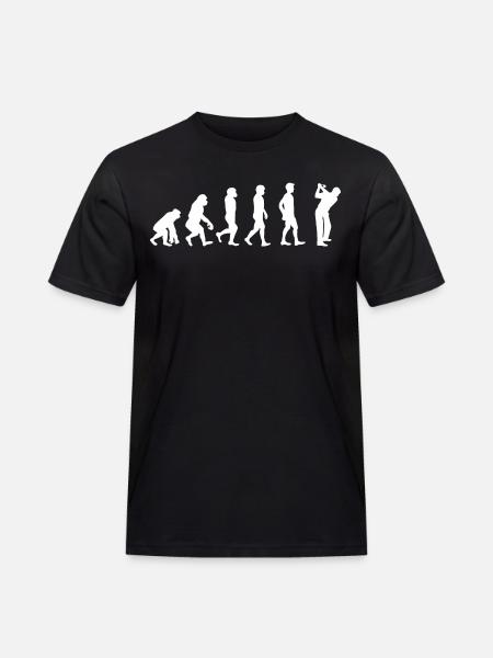 Evolution Golf - T-shirt Workwear homme - noir