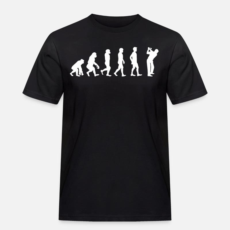 Evolution Golf - Men's Workwear T-Shirt - black