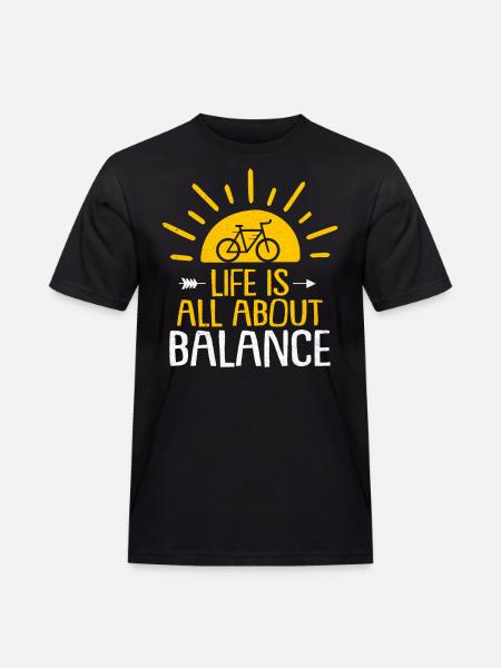 Bicycle - Men's Workwear T-Shirt - black