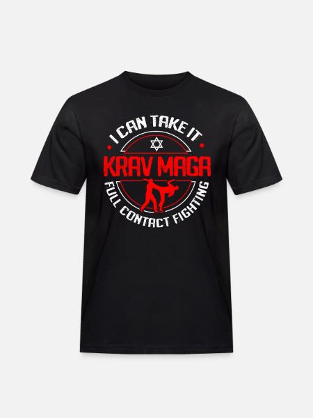 Krav Maga - Men's Workwear T-Shirt - black