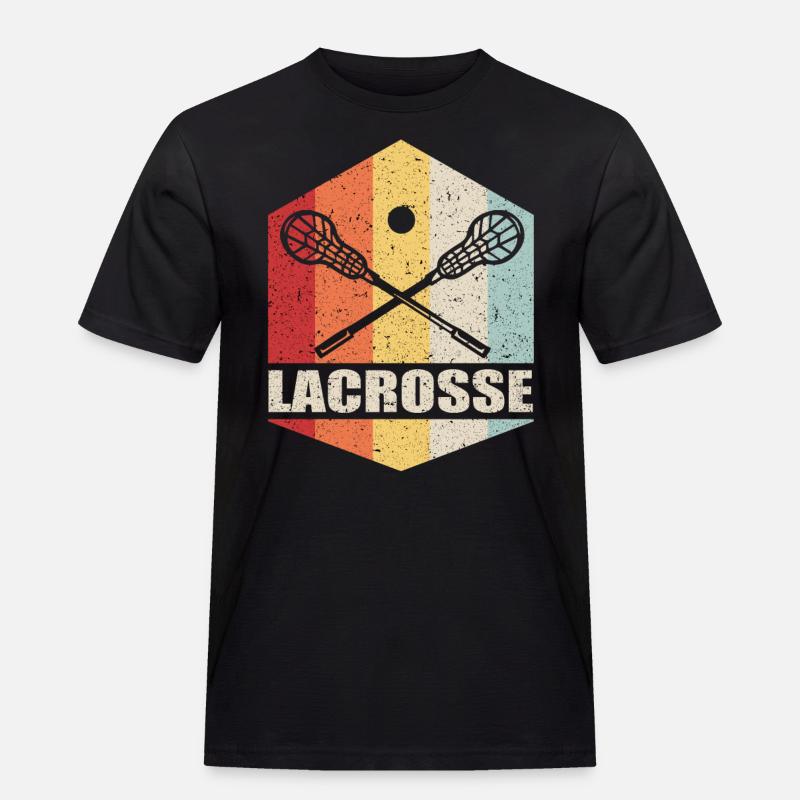 Lacrosse - Männer Workwear T-Shirt - Schwarz