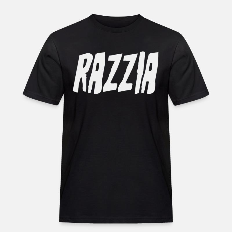 Operation and Control Raid - Men's Workwear T-Shirt - black