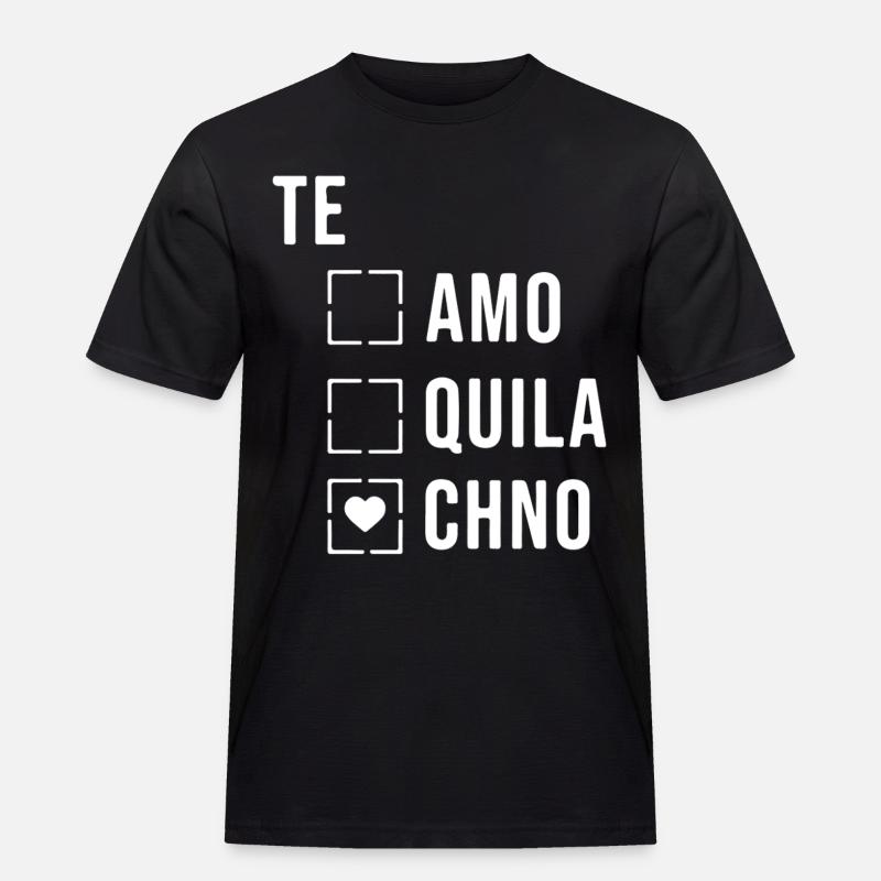 Techno Techno Techno Techno - Männer Workwear T-Shirt - Schwarz