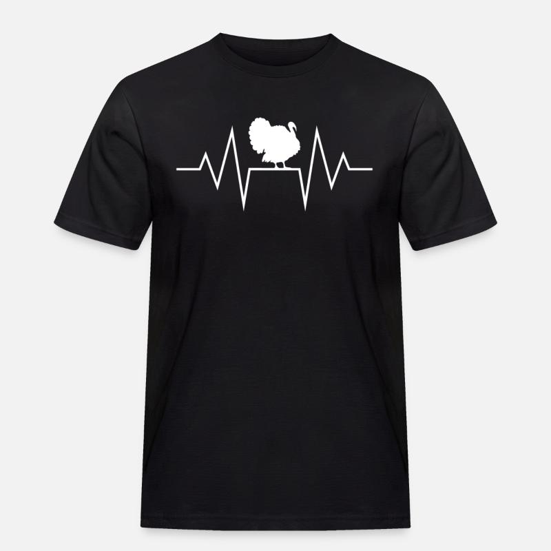 Dinde Dinde Poule Dinde Dinde - T-shirt Workwear homme - noir