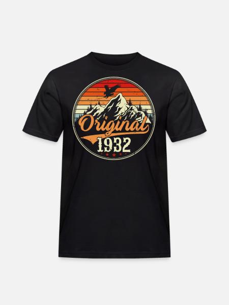 Original 1932 - T-shirt Workwear homme - noir