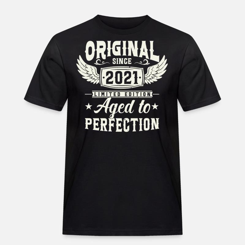 2021 Legends - Männer Workwear T-Shirt - Schwarz