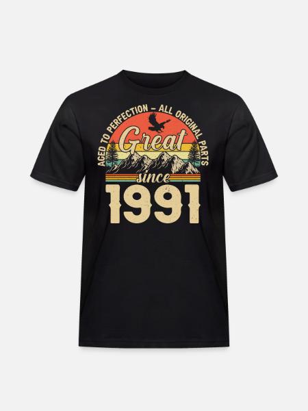 1991 - Un millésime Millésime - T-shirt Workwear homme - noir
