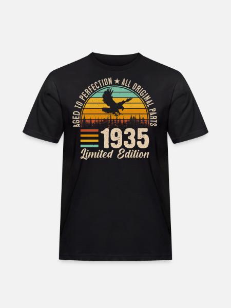 1935 - A timeless masterpiece - Men's Workwear T-Shirt - black