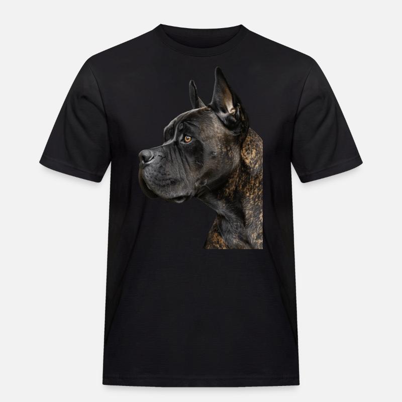 Cane Corso - Männer Workwear T-Shirt - Schwarz