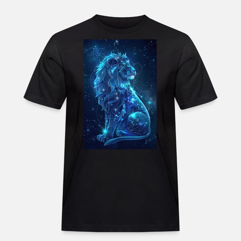 Wassermann - Männer Workwear T-Shirt - Schwarz