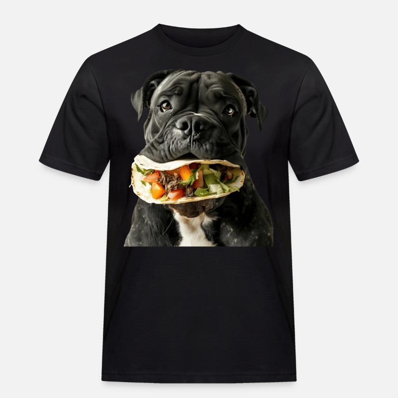 Cane Corso - Männer Workwear T-Shirt - Schwarz