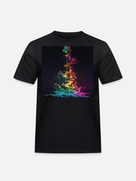 Guitar - Men's Workwear T-Shirt - black