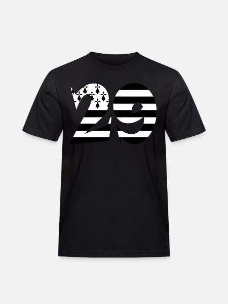 29 Britain flag - Men's Workwear T-Shirt - black