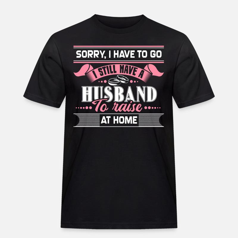 Ehe Ehemann Ehering - Männer Workwear T-Shirt - Schwarz
