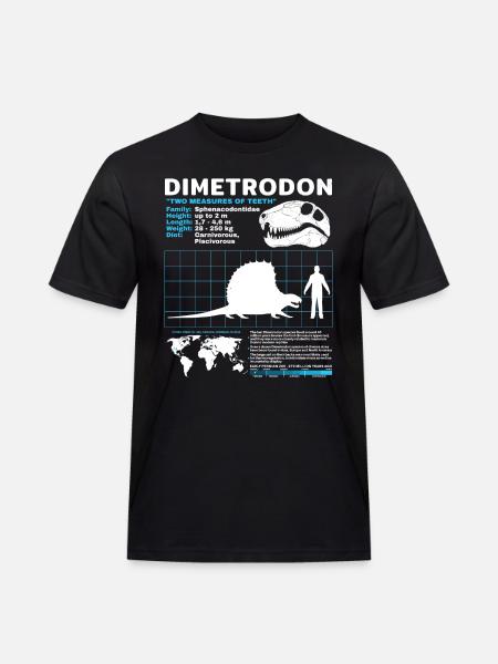 Fiche technique Dimetrodon - T-shirt Workwear homme - noir