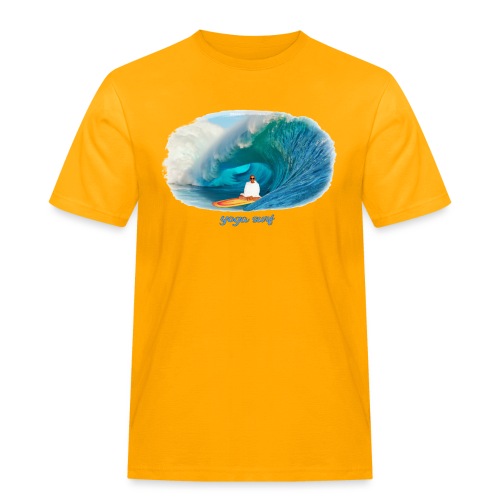 Yoga surf - Arbets-T-shirt herr