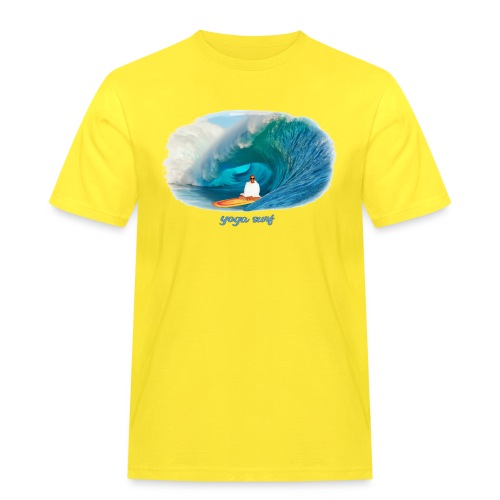 Yoga surf - Arbets-T-shirt herr