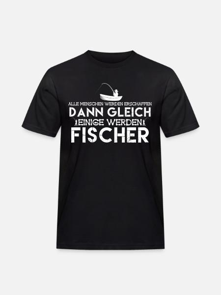Fischer | werden fischer . fischer - Männer Workwear T-Shirt - Schwarz
