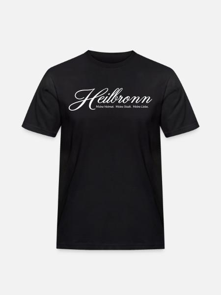 Heilbronn - Männer Workwear T-Shirt - Schwarz