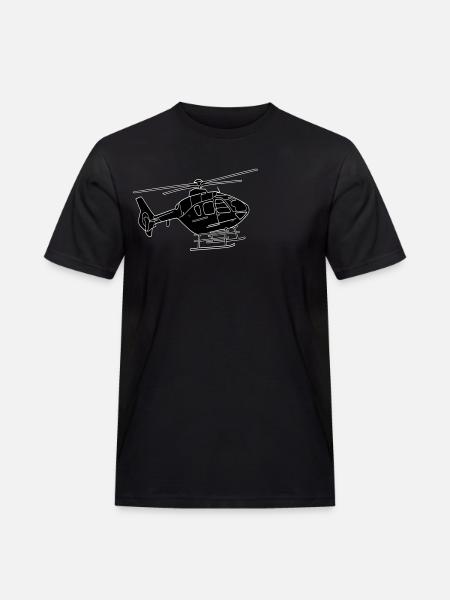 Helicopter 2 - Men's Workwear T-Shirt - black