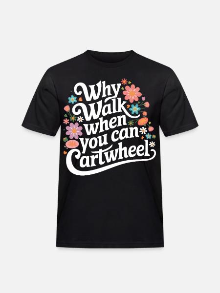 Gymnastik Gymnastik - Arbets-T-shirt herr - svart