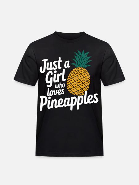 Pineapple tropical hawaiian fruit - Men's Workwear T-Shirt - black