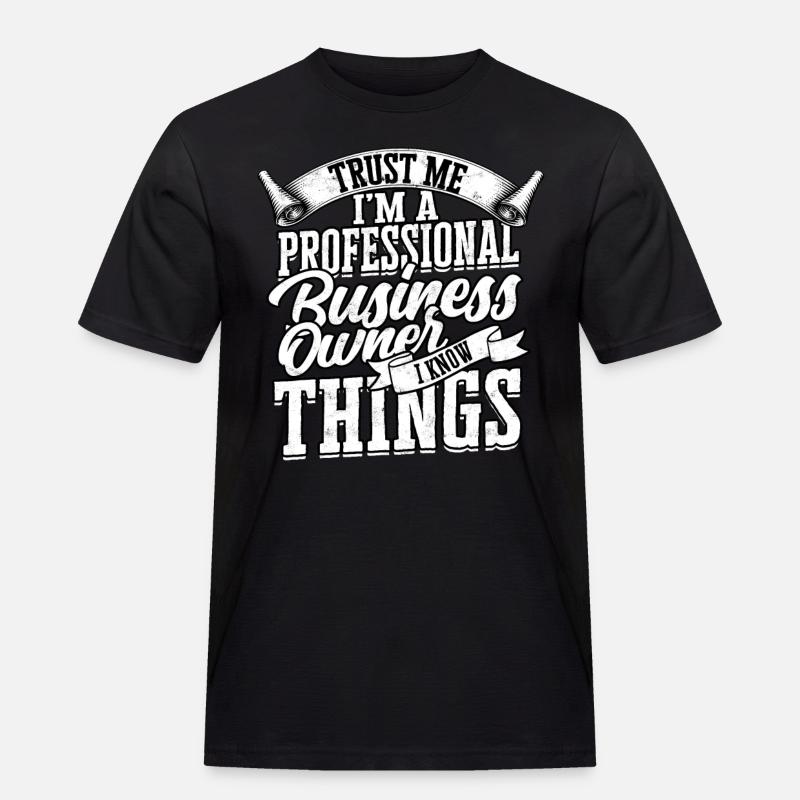 Administrerende direktør Chef Gave Gaveide Arbejde - Herre Workwear T-Shirt - sort