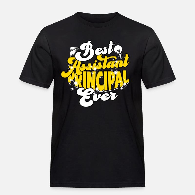 schulleiter stellvertretender schulleiter geschenk - Männer Workwear T-Shirt - Schwarz