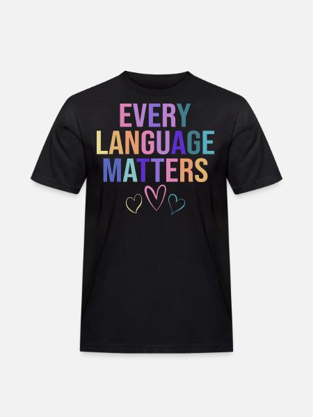 Éducation Bilingue Humour Enseignant - T-shirt Workwear homme - noir