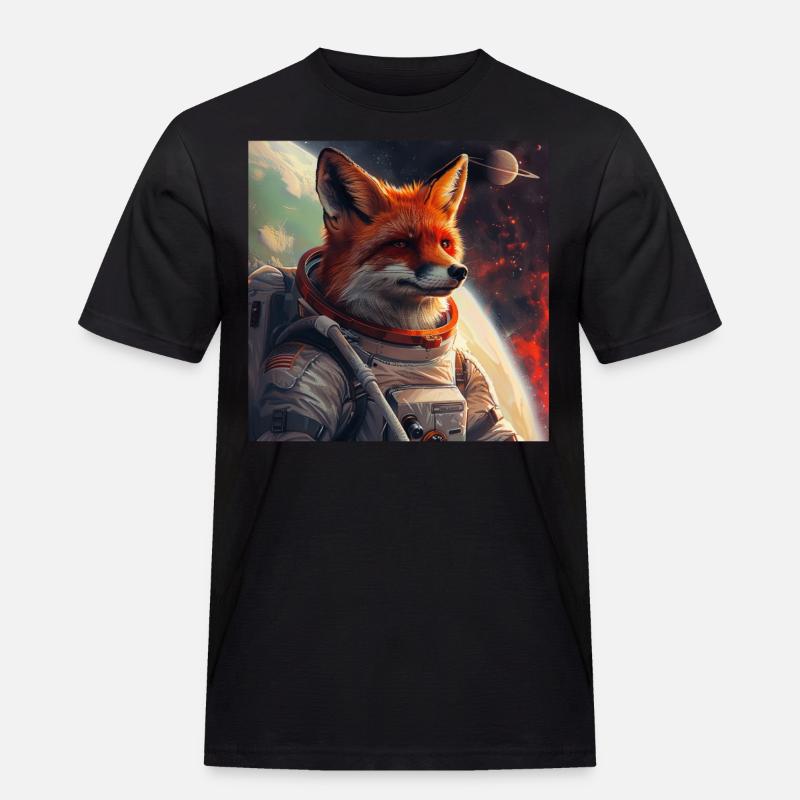 Fox - Men's Workwear T-Shirt - black