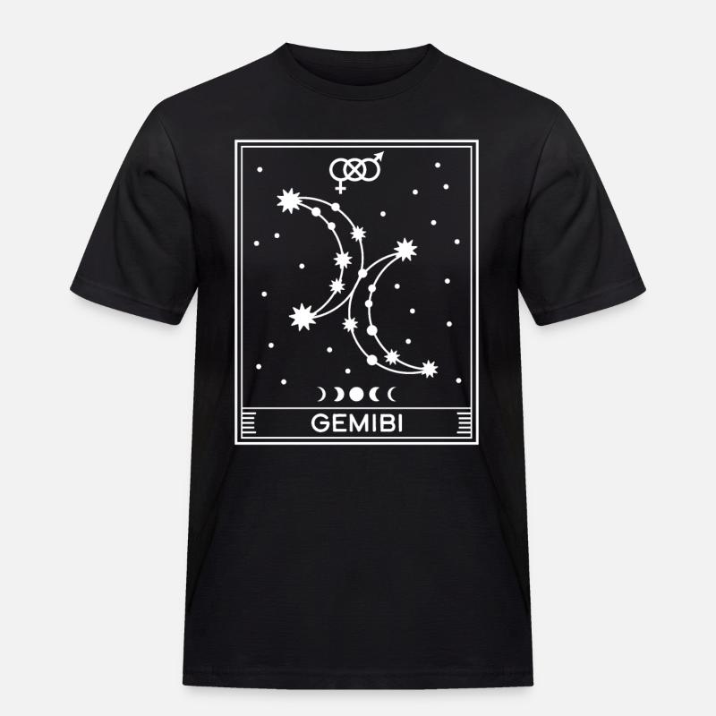 Gemibi - T-shirt Workwear homme - noir