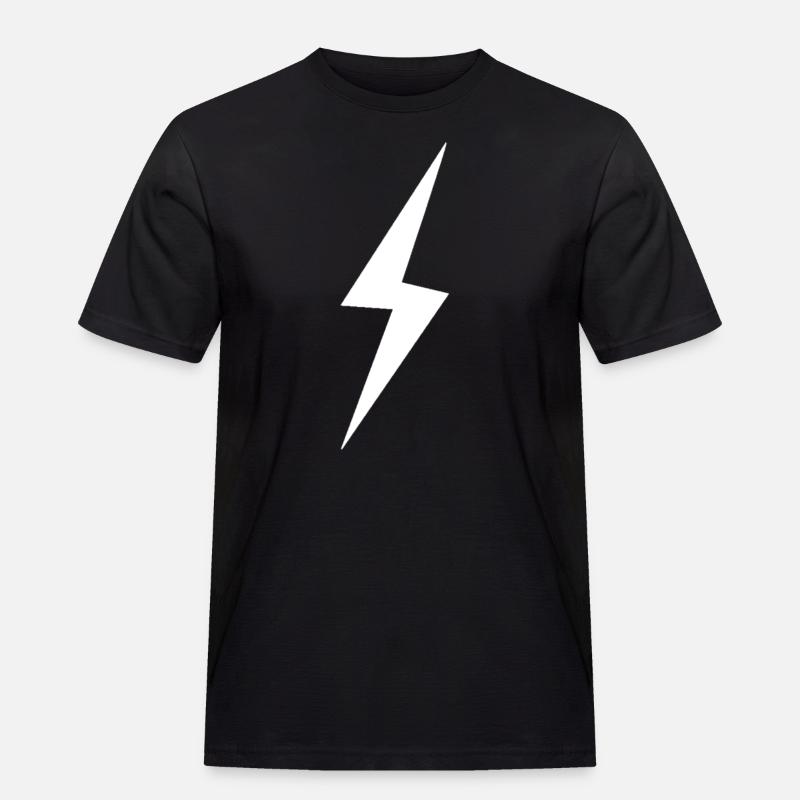 Blitz - Männer Workwear T-Shirt - Schwarz