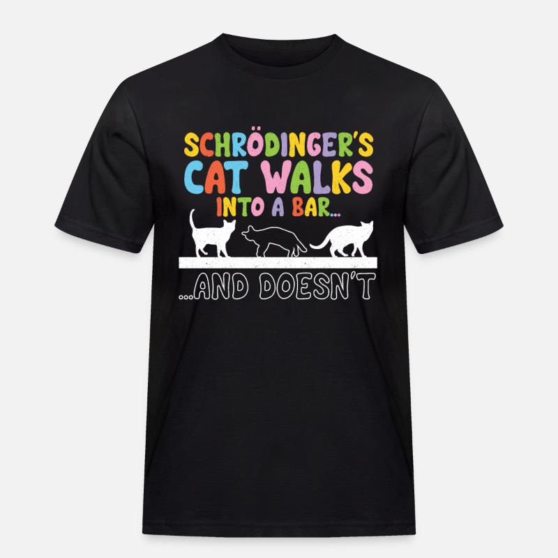 Quantenphysik Physik Physiker wissenschaft quanten - Männer Workwear T-Shirt - Schwarz