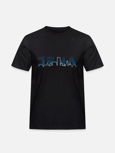 Jena Silhouette Skyline - Men's Workwear T-Shirt - black